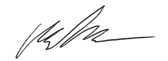 CEO signature